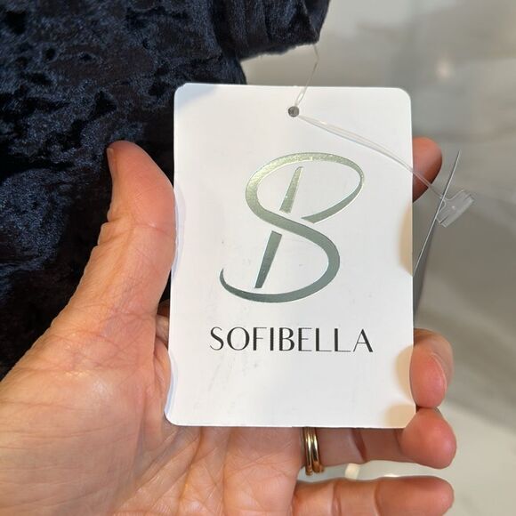 Sofibella Crushed Velvet Womens Golf Vest. Size XL. New with Tags - Picture 8 of 11